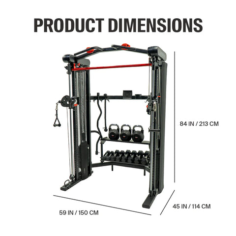 INSPIRE SF5 Smith Functional Trainer With Rack