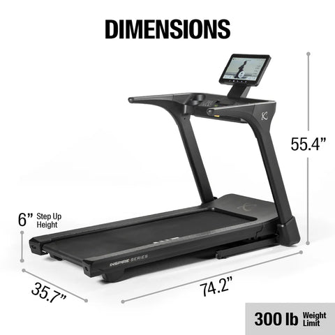 INSPIRE Series T5s Folding Treadmill
