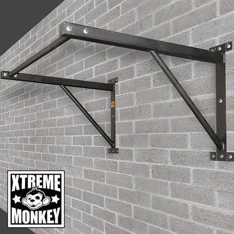 Wall mounted chin up bar