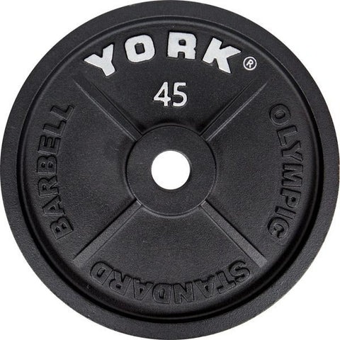 York 2″ Cast Iron Olympic Weight Plates