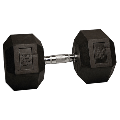 Vice-Versus Premium Rubber Hex Dumbbell