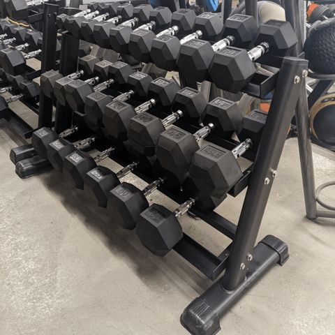 FNE 3-Tier 48" Dumbbell Storage Rack