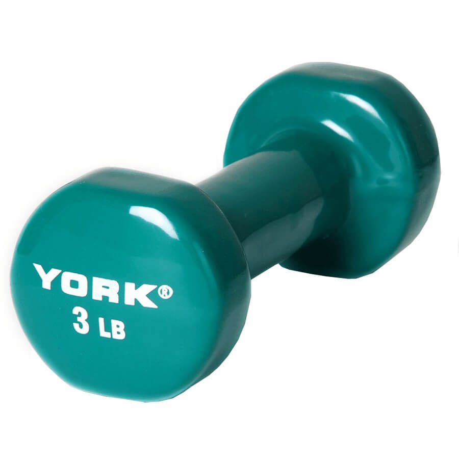 York Barbell  Vinyl Fitbells Dumbbells Colour Aerobic Weights Canada