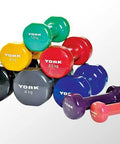 Fitness Nutrition York Aerobic Vinyl Dumbbells