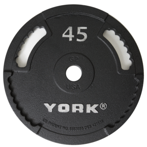 York 2″ G2 Iron Olympic Weight Plates