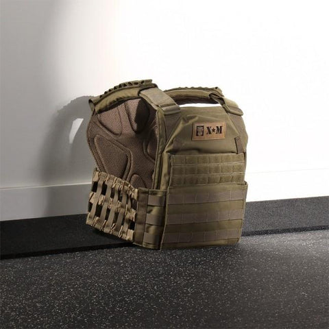 XM Tactical Weighted Vest - 10 to 40lbs