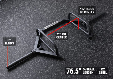 XM Step Through Olympic Hex / Trap Bar