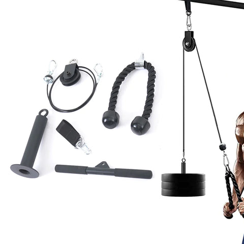 Ironax Portable Lat & Pulley System