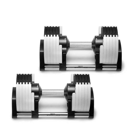 SMRTFT Nuobell 5-50lb or 5-80lb Adjustable Dumbbell Pair