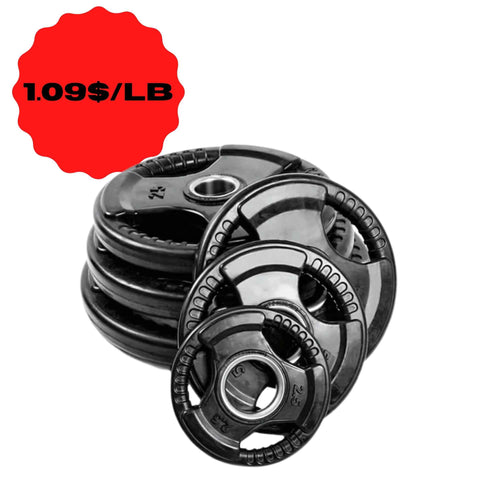 VICE-VERSUS Olympic Rubber Plate 3-Grip