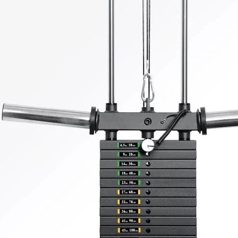 XM Fitness Infinity Rack Lat Pull Down and Weight Stack
