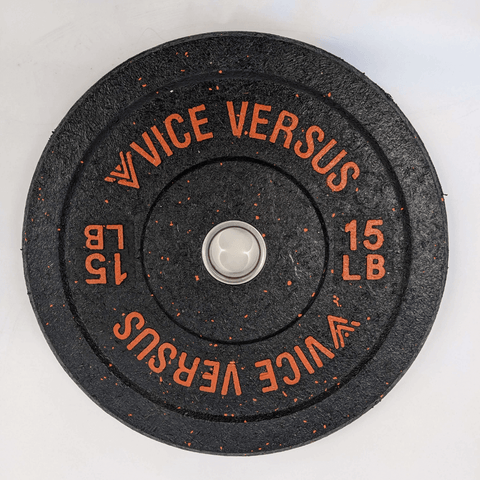 Vice-Versus Crumb Rubber Bumper Plate (10-45 lbs)