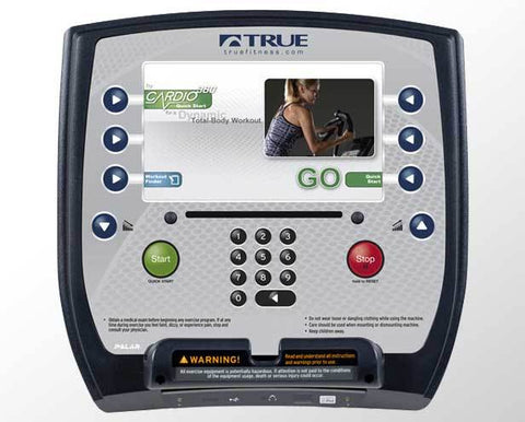 Fitness Nutrition Treadmill True PS825 console escalate 9