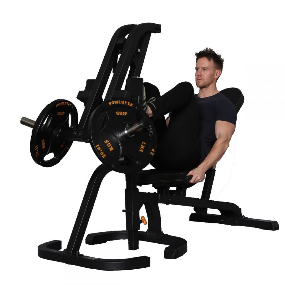 Landmine leg press discount attachment